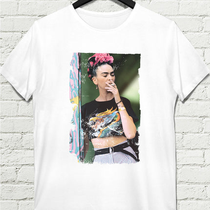 Smoking Beyaz Tshirt - basmatik.com