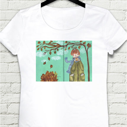 Sonbahar Kadın tshirt - basmatik.com