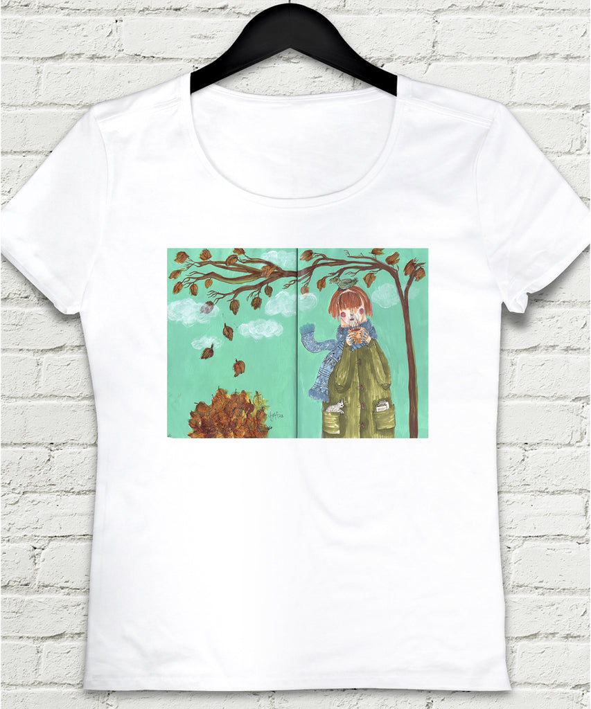 Sonbahar Kadın tshirt - basmatik.com