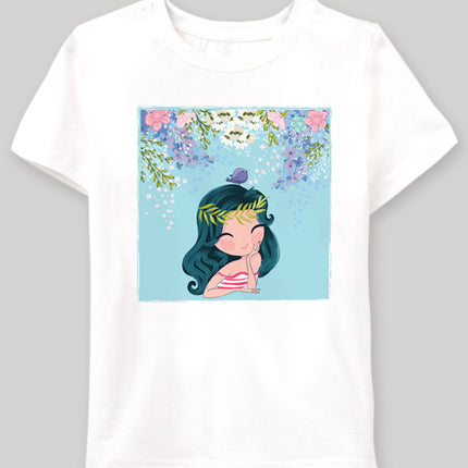 spring girl Çocuk tshirt - basmatik.com