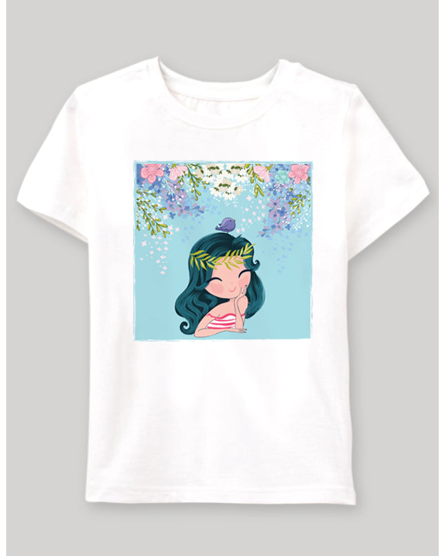 spring girl Çocuk tshirt - basmatik.com