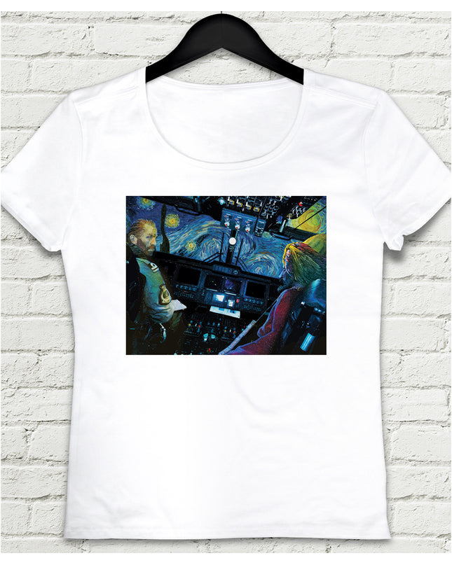 Starry Kadın tshirt - basmatik.com