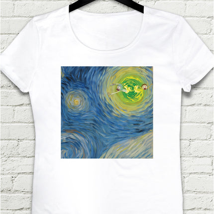 Starry Portal Kadın tshirt - basmatik.com