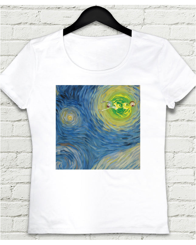 Starry Portal Kadın tshirt - basmatik.com