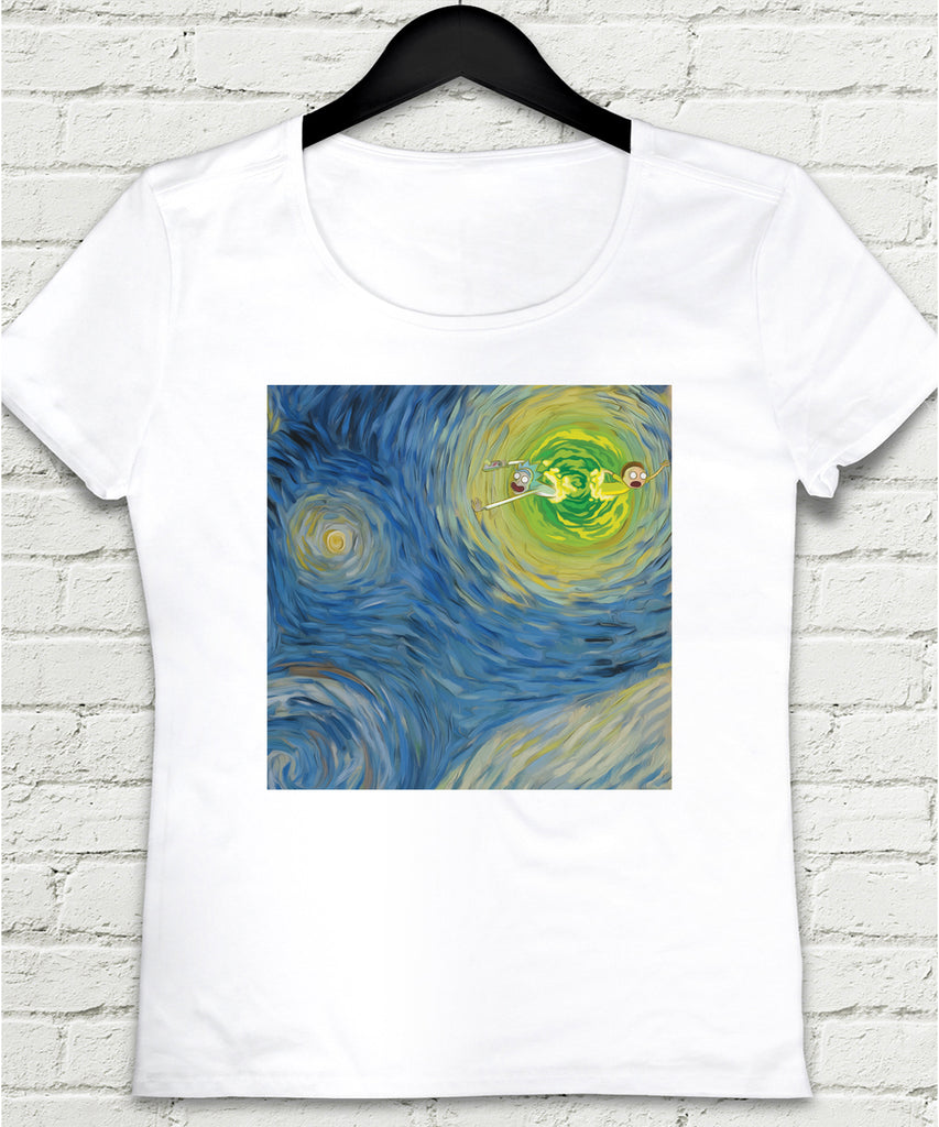 Starry Portal Kadın tshirt - basmatik.com