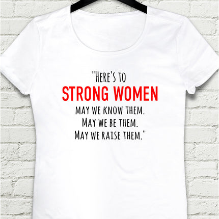 strong woman beyaz tişört - basmatik.com