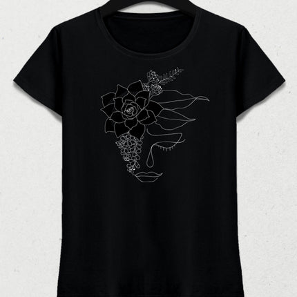 succlent kadın tişört - basmatik.com