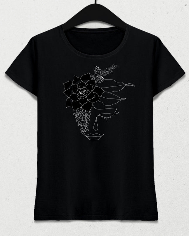 succlent kadın tişört - basmatik.com