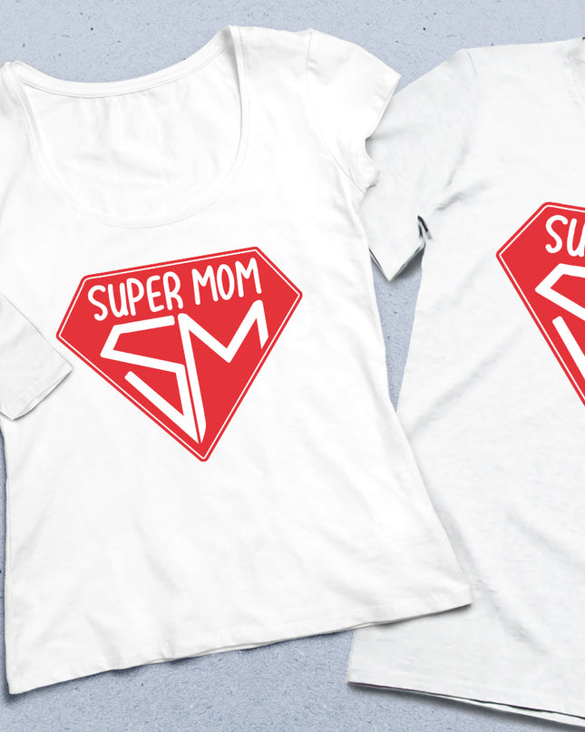 Super hiro Anne baba çocuk tişört seti - basmatik.com