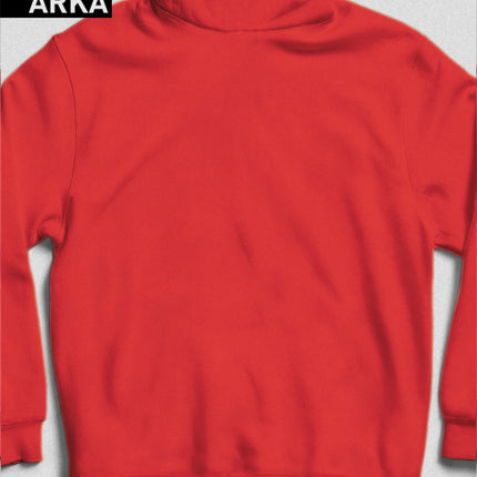 özel tasarım kırmızı renk kapşonlu - basmatik.com