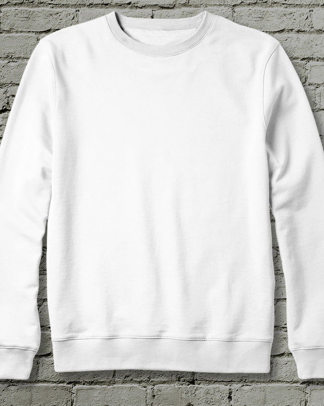 özel tasarım beyaz sweatshirt - basmatik.com