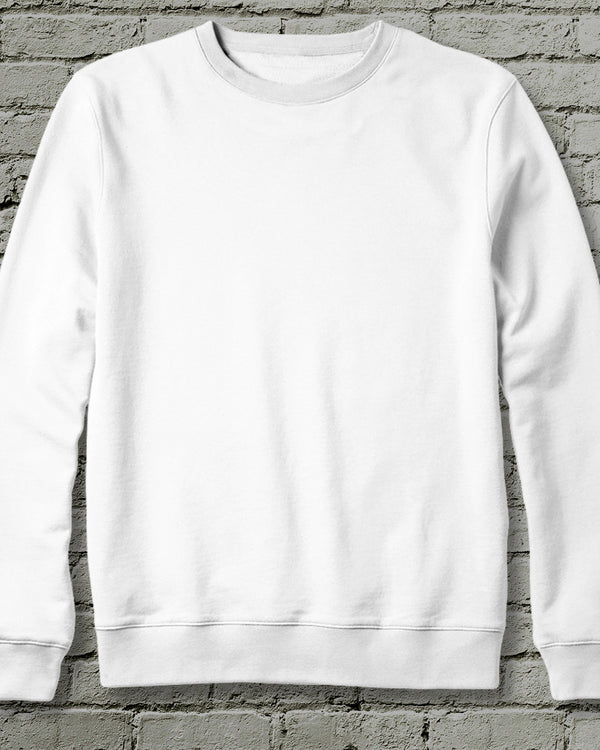 özel tasarım beyaz sweatshirt - basmatik.com