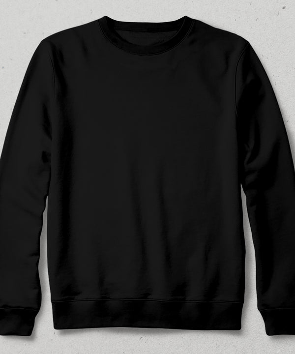 özel tasarım siyah sweatshirt - basmatik.com