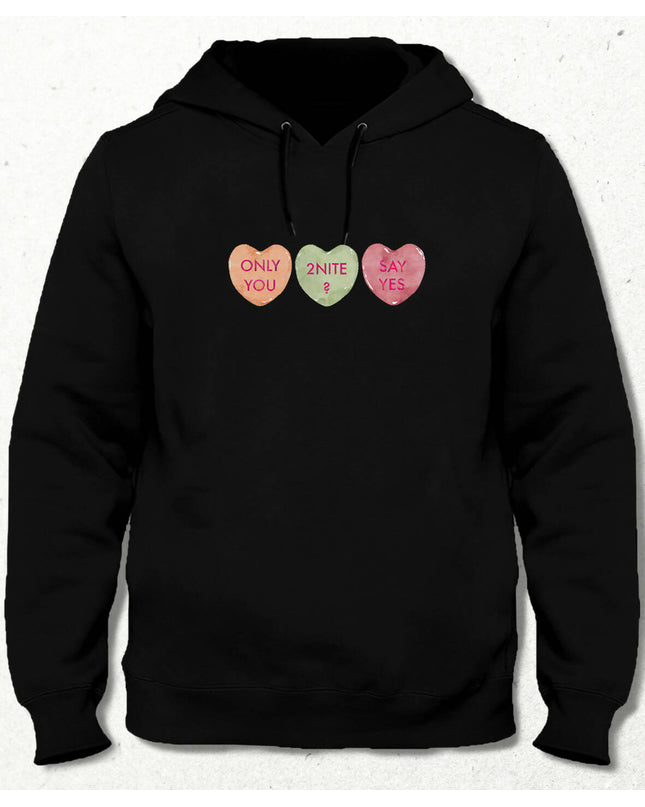 Valentine's I, Kalpli Slogan Sweatshirt