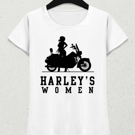 Harley Woman Kadın Tişört - basmatik.com