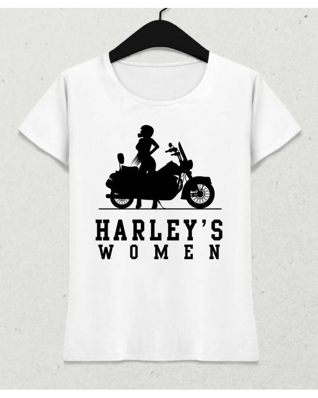 Harley Woman Kadın Tişört - basmatik.com