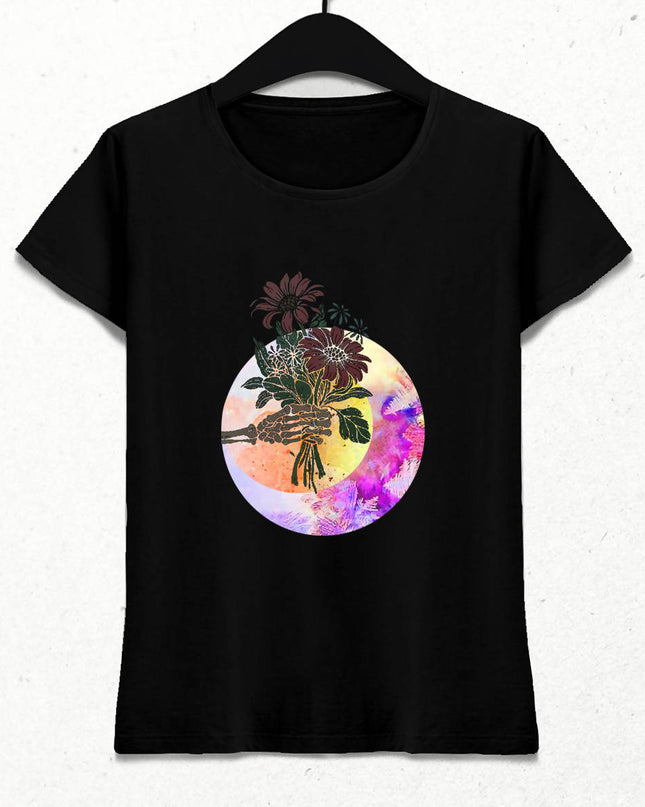 Dark Flower Tişört - basmatik.com