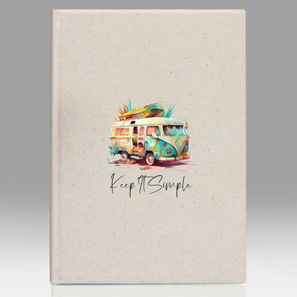 Camping Caravan Themed Notebook 2