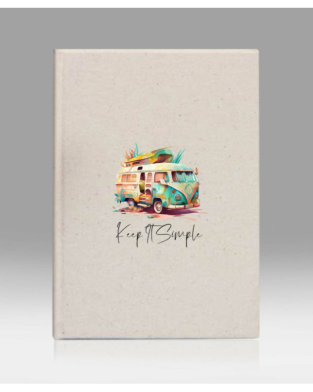 Camping Caravan Themed Notebook 2