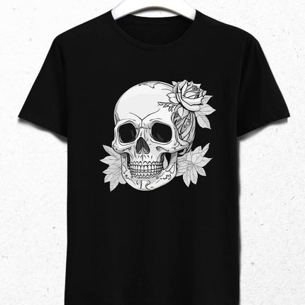 skull and rose 