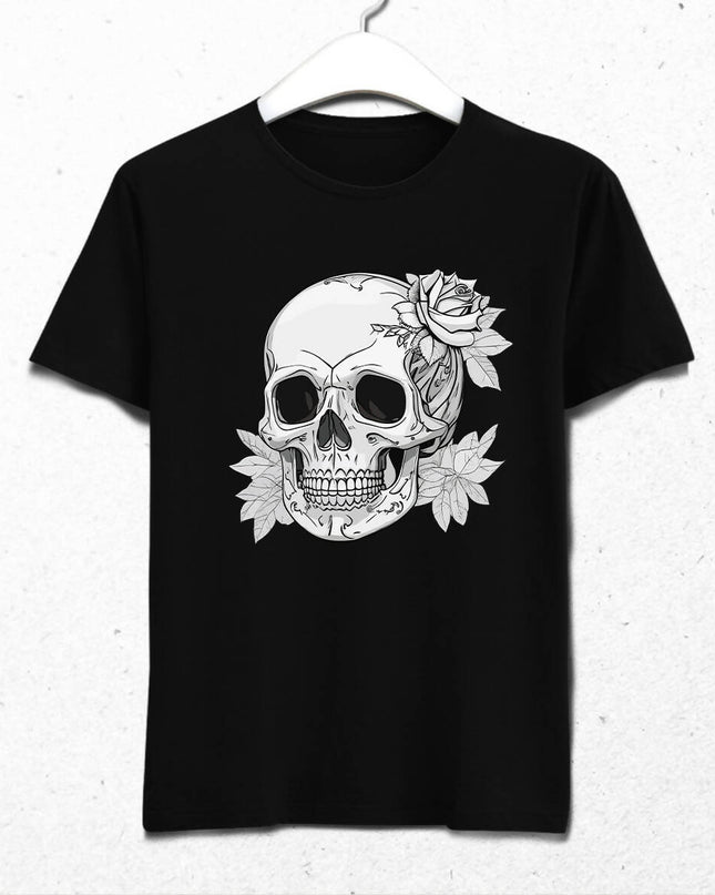 skull and rose 