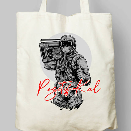 Pozitif Kal T-shirt Bez Çanta