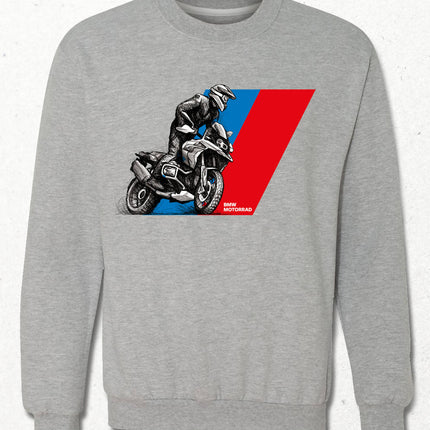 BMW GS Kapüşonsuz Sweatshirt
