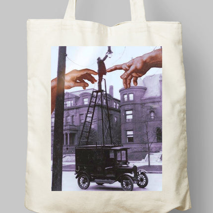 Tanrının elleri Bez Çanta - basmatik.com