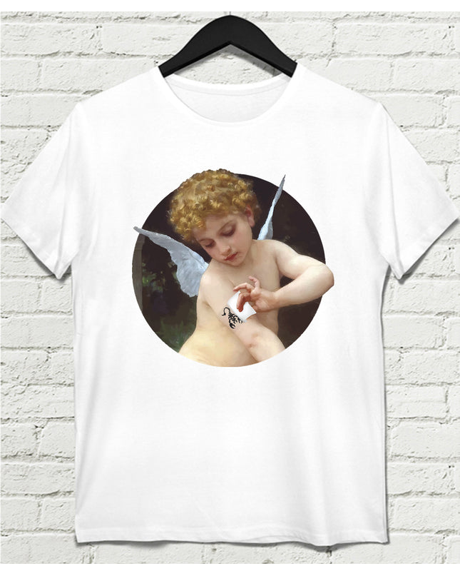 Tattoo Beyaz Tshirt - basmatik.com