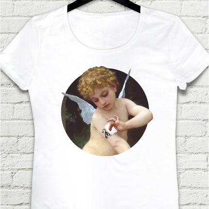 Tattoo Beyaz Tshirt - basmatik.com