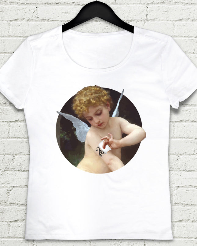 Tattoo Beyaz Tshirt - basmatik.com