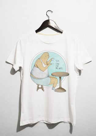 tea time t-shirt - basmatik.com