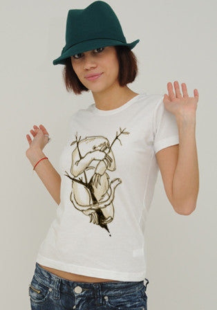 tembel hayvan t-shirt - basmatik.com
