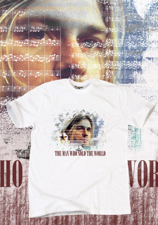 theman who sold the world t-shirt - basmatik.com