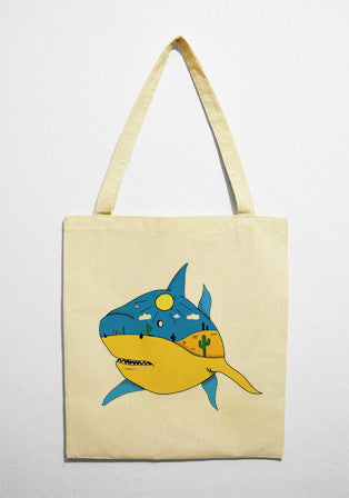 thirsty shark çanta - basmatik.com