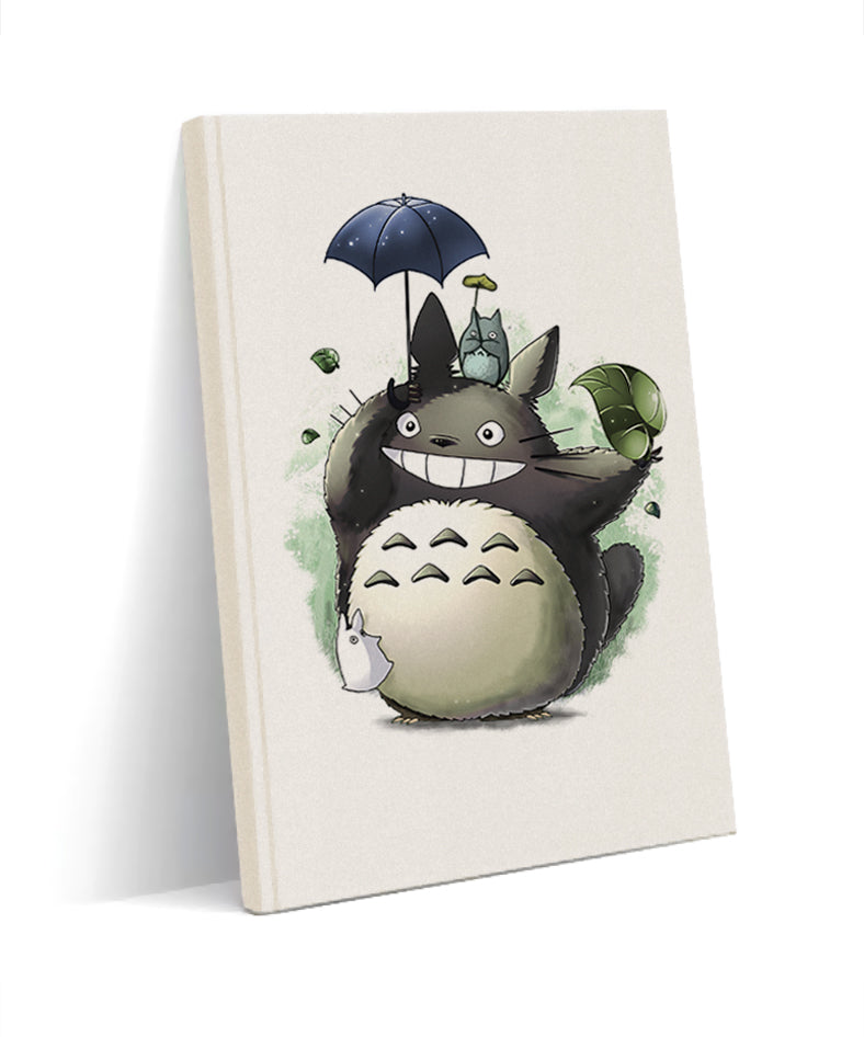 Totoro kanvas defter - basmatik.com