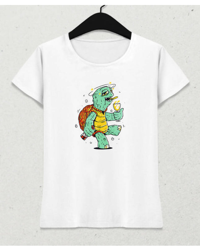 Drunk Turtle Woman T-Shirt
