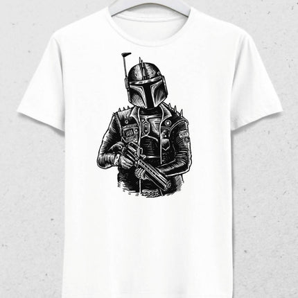Boba Fett Punk T-shirt - basmatik.com