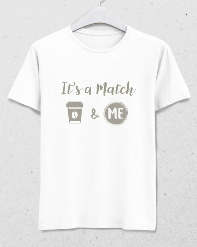 It's A Match Erkek Tişört - basmatik.com