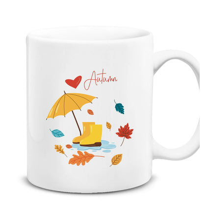 Love Autumn Sonbahar Kupa - basmatik.com