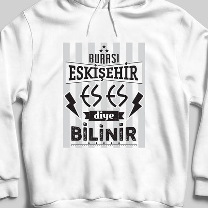 Kapüşonlu Sweatshirt - Burası Eskişehir - 6 - basmatik.com