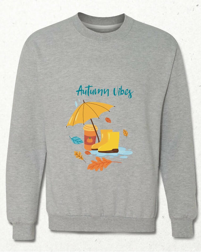 Autumn Vibes Sonbahar Hissi Kahvesever Sweatshirt