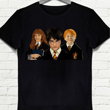 Harry Potter Siyah Tişört - basmatik.com