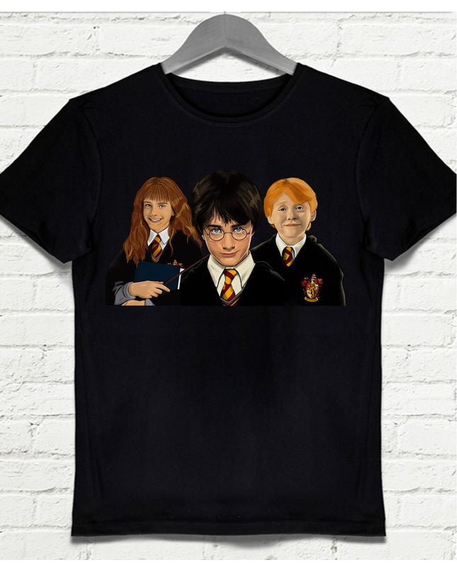Harry Potter Siyah Tişört - basmatik.com