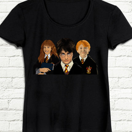 Harry Potter Siyah Tişört - basmatik.com