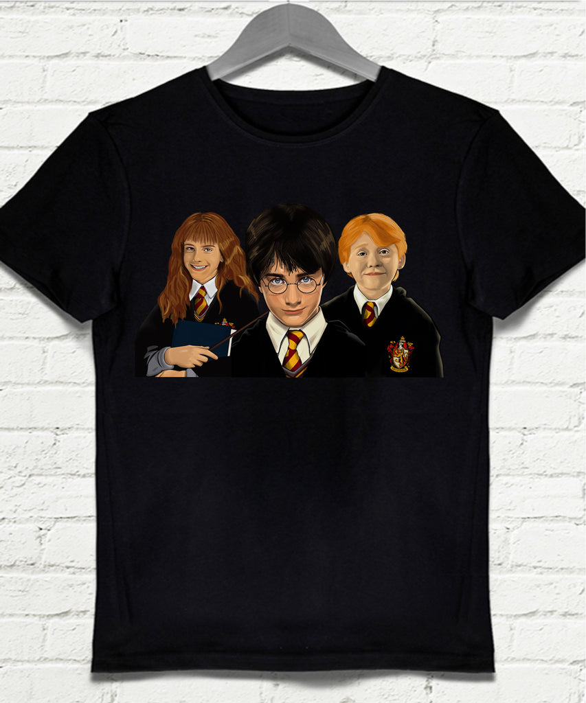 Harry Potter Siyah Tişört - basmatik.com