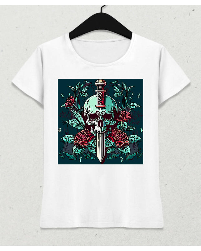 Skull, Rose and Sword 
