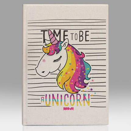 Unicorn kanvas defter - basmatik.com