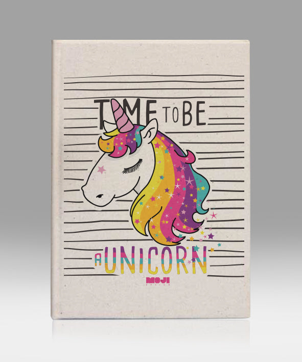 Unicorn kanvas defter - basmatik.com