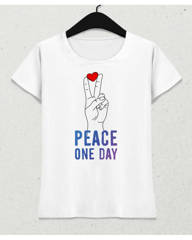 Peace On Day Women's T-Shirt